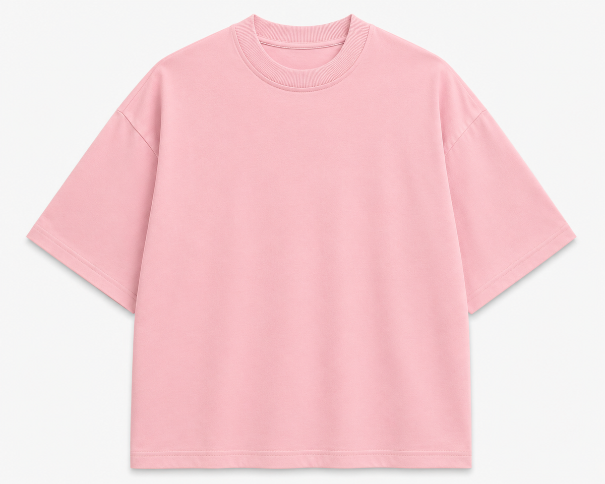 Rai P Oversized T-Shirt - Pink